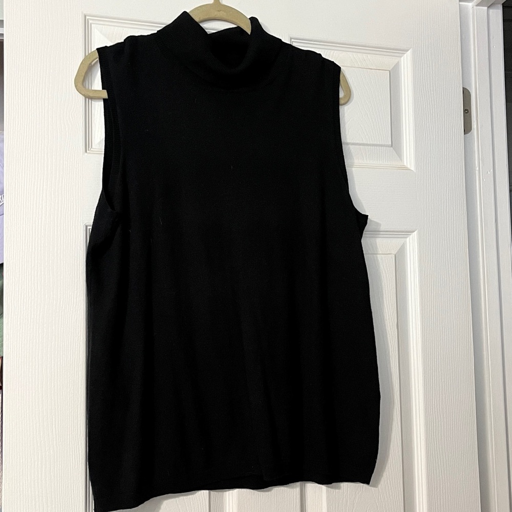 Calvin Klein Black Sleeveless Top